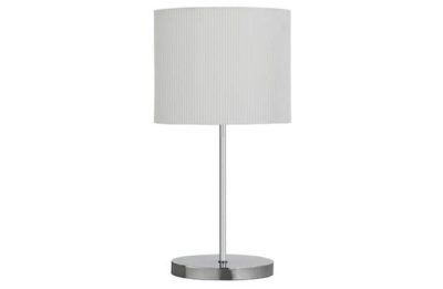 Collection Micropleat Touch Table Lamp - Cream